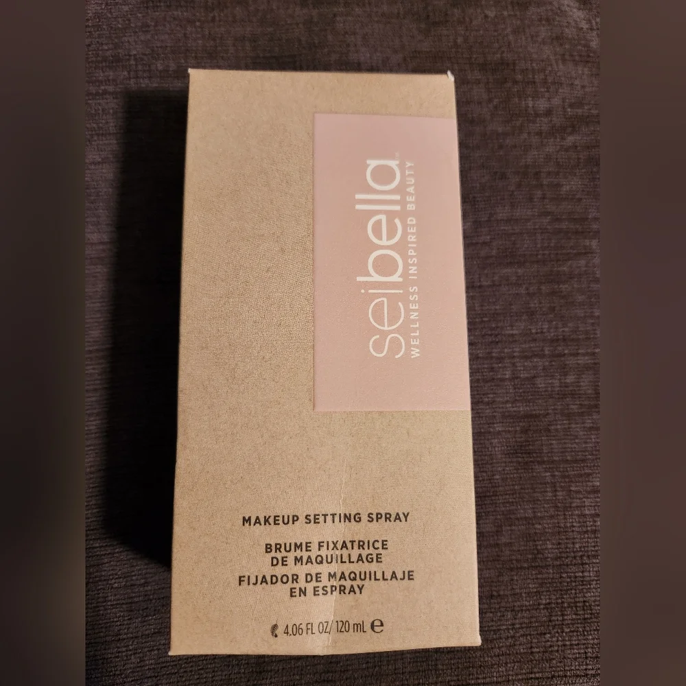 Seibella Makeup Setting Spray, 4.06 FL OZ/120mL, EXP. 08/2007, NEW IN BOX